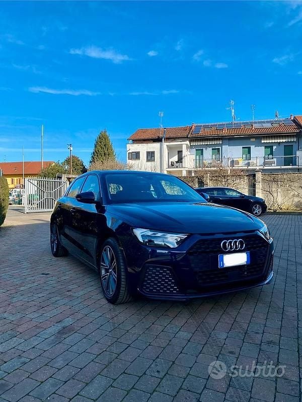 Usata Audi A1 Sportback Admired 116 CV (85 kW) 2019 Blu Utilitaria