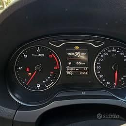Usata Audi A3 S-Line 150 CV (110 kW) 2015 Grigio Berlina