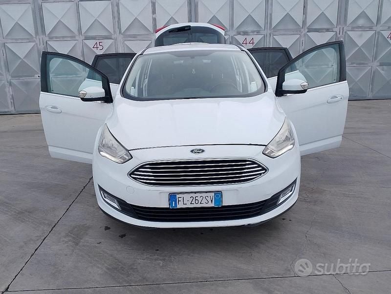 Usata Ford C-MAX 150 CV (110 kW) 2017 Bianco Monovolume