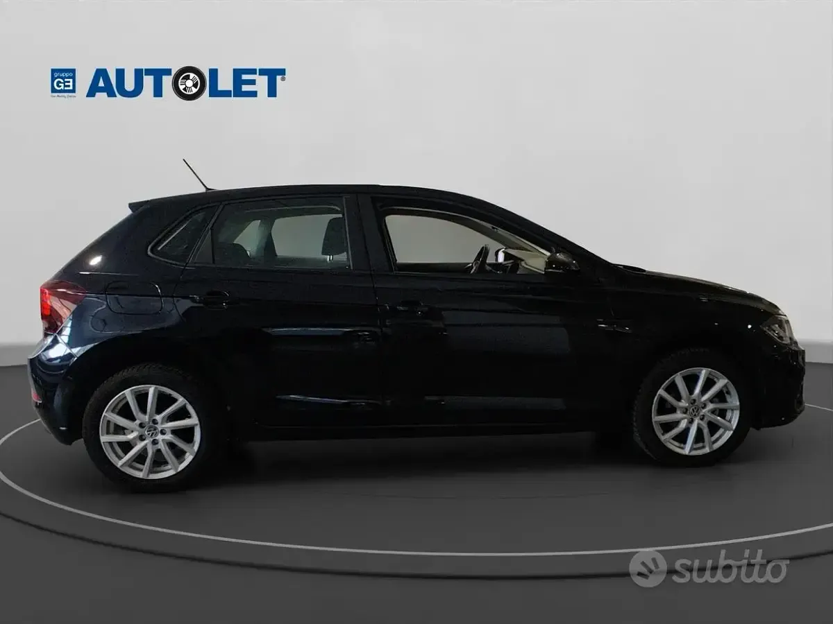Usata VW Polo Comfortline 80 CV (58 kW) 2023 Nero Utilitaria