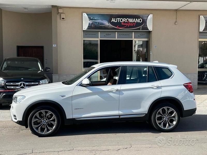 Usata BMW X3 xLine 190 CV (139 kW) 2016 Bianco SUV