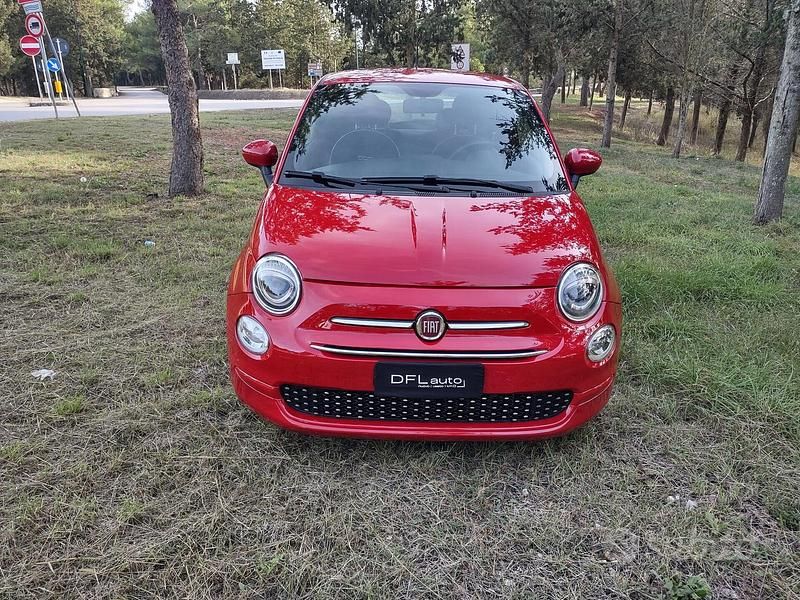 Usata Fiat 500 Lounge 70 CV (51 kW) 2021 Rosso Berlina