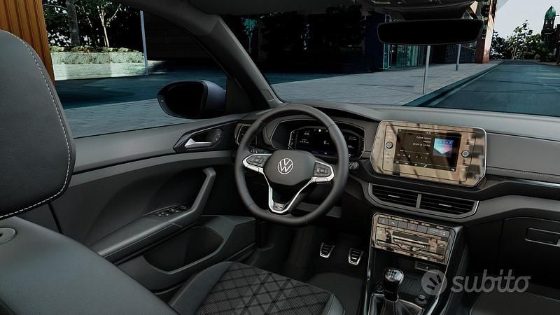 Nuova VW T-Cross R-line 116 CV (85 kW) 2025 Grigio SUV