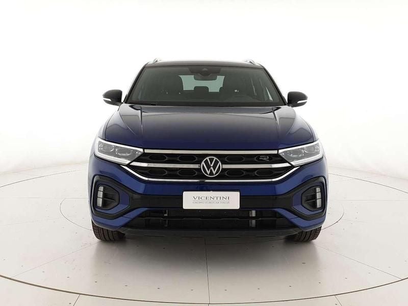 Usata VW T-Roc R-line Plus 150 CV (110 kW) 2024 Lapiz blue metallizzato nero SUV