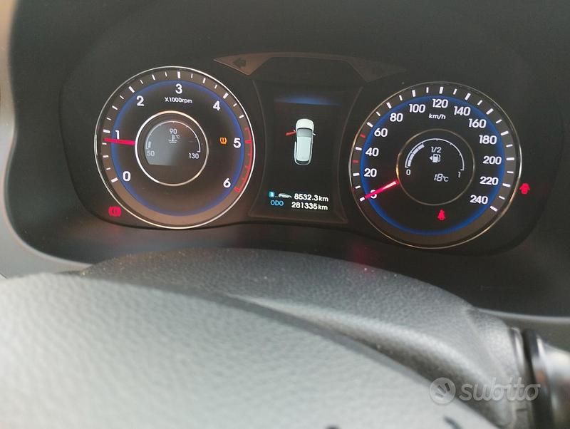 Usata Hyundai i40 136 CV (100 kW) 2015 Grigio Station wagon