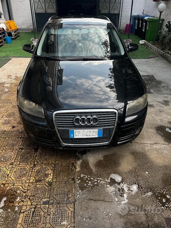 Usata Audi A3 140 CV (102 kW) 2005 Nero Utilitaria