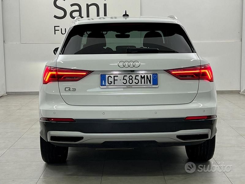 Usata Audi Q3 Advanced 150 CV (110 kW) 2021 Bianco SUV