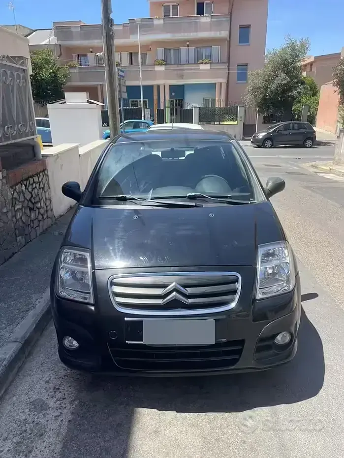 Usata Citroën C2 60 CV (44 kW) 2009 Nero Utilitaria