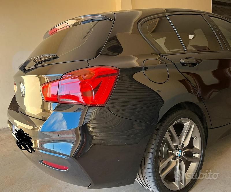 Usata BMW 116 M Sport 2017 Nero Utilitaria