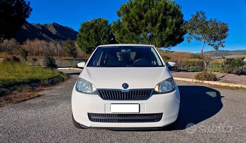 Usata Skoda Citigo G-TEC Active 68 CV (50 kW) 2016 Bianco Utilitaria
