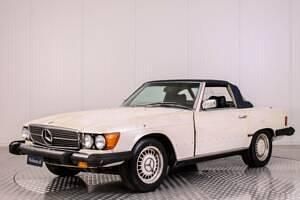 Usata Mercedes SL380 218 CV (160 kW) 1982 Bianco Cabrio