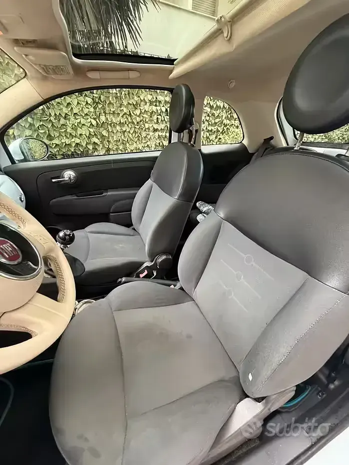 Usata Fiat 500 75 CV (55 kW) 2008 Bluazzurro Berlina