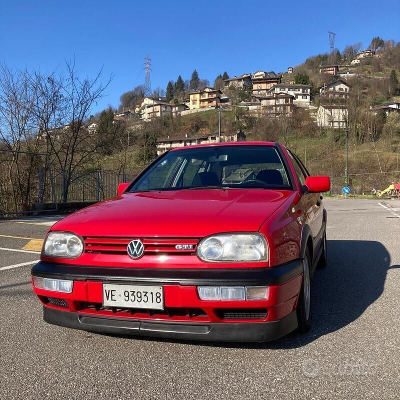 Usata VW Golf III GTI 116 CV (85 kW) 1992 Rosso Berlina