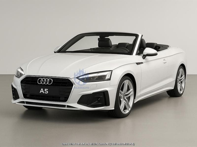 Usata Audi Cabriolet S-Line 265 CV (194 kW) 2024 Bianco Cabrio