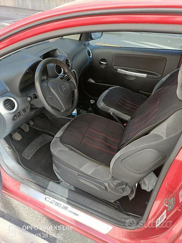 Usata Citroën C2 2007 Rosso Utilitaria