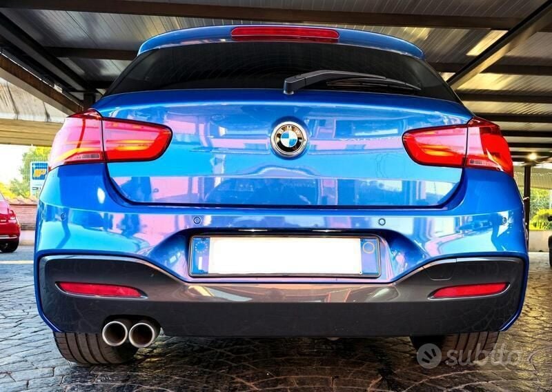 Usata BMW 125 M Sport 224 CV (164 kW) 2022 Blu Utilitaria
