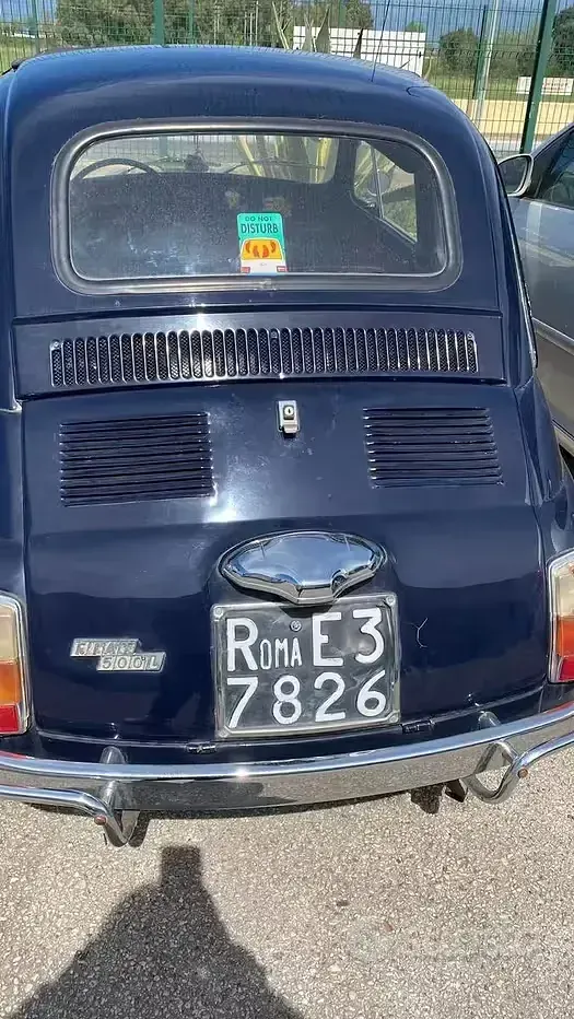 Usata Fiat 500 105 CV (77 kW) 1960 Bluazzurro Utilitaria