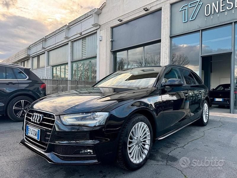 Usata Audi A4 Business Plus 150 CV (110 kW) 2015 Nero Station wagon