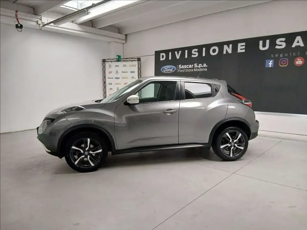 Usata Nissan Juke Visia 116 CV (85 kW) 2016 Grigio SUV
