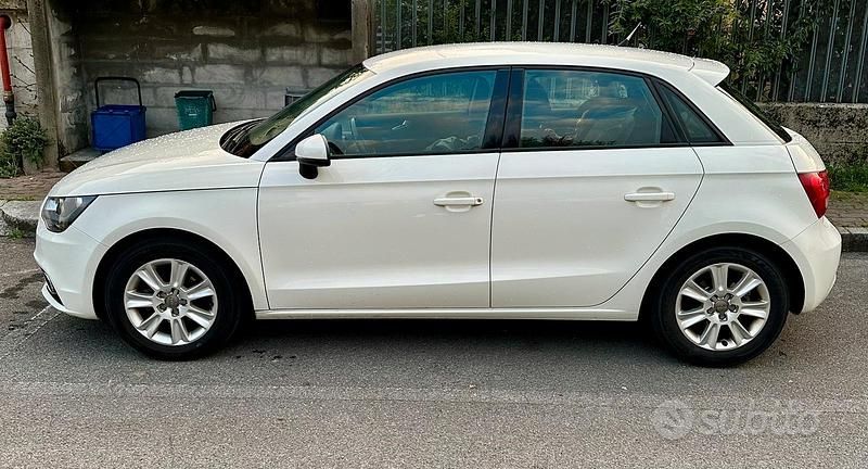 Usata Audi A1 Sportback 90 CV (66 kW) 2013 Bianco Utilitaria