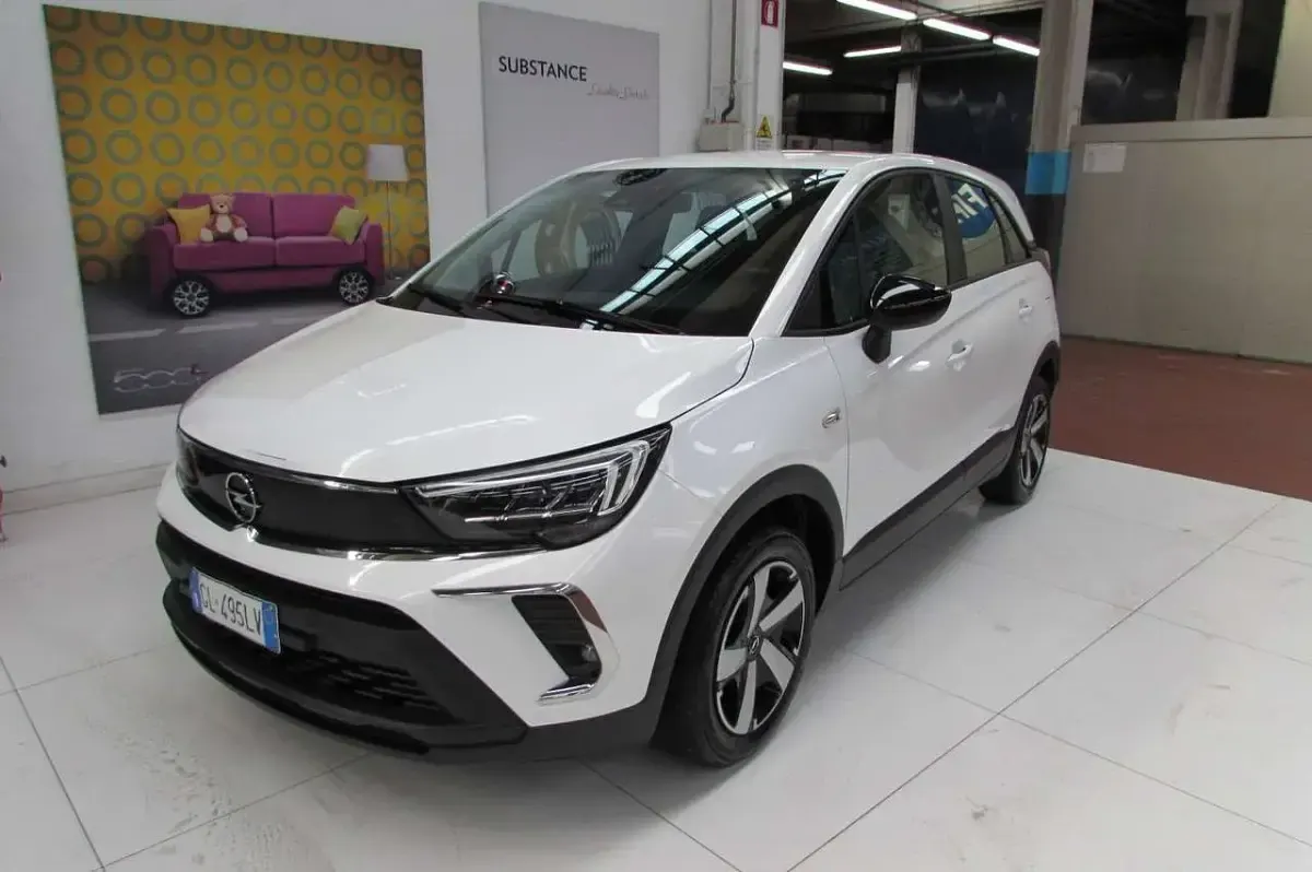Usata Opel Crossland Edition 83 CV (61 kW) 2022 Bianco SUV