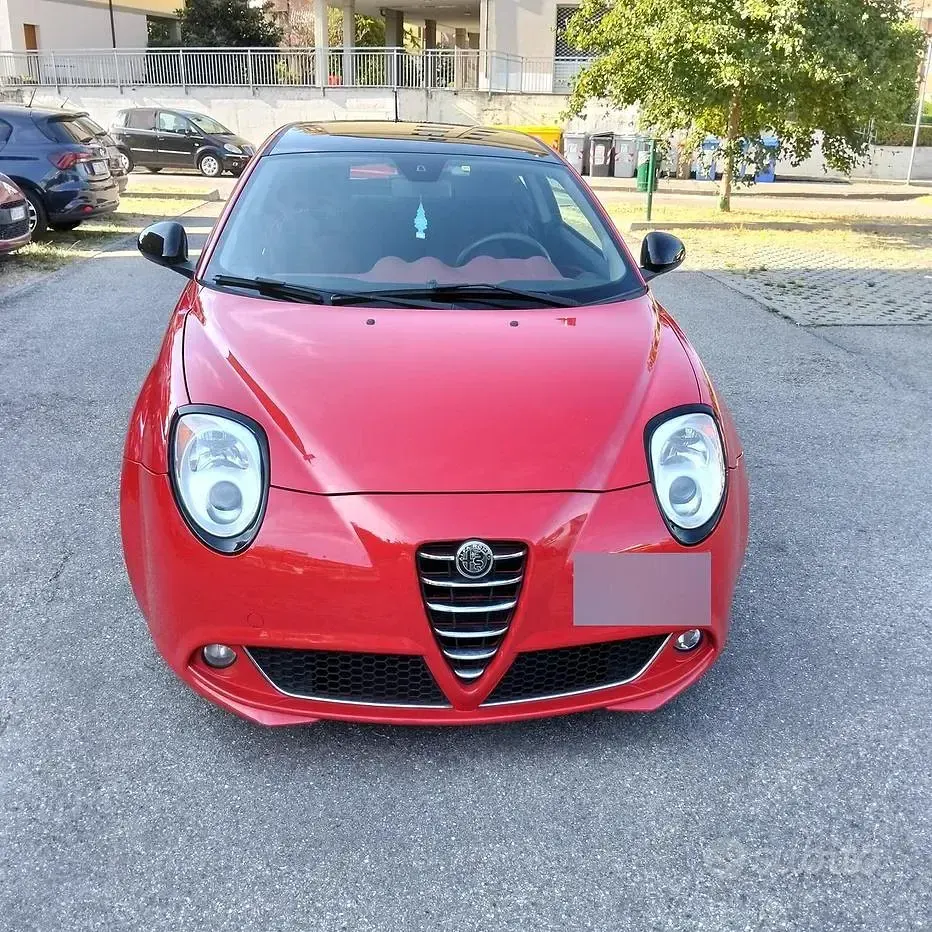 Usata Alfa Romeo MiTo Distinctive 85 CV (62 kW) 2010 Rosso Utilitaria