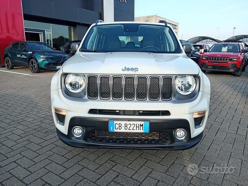 Usata Jeep Renegade Limited 189 CV (139 kW) 2020 Bianco SUV