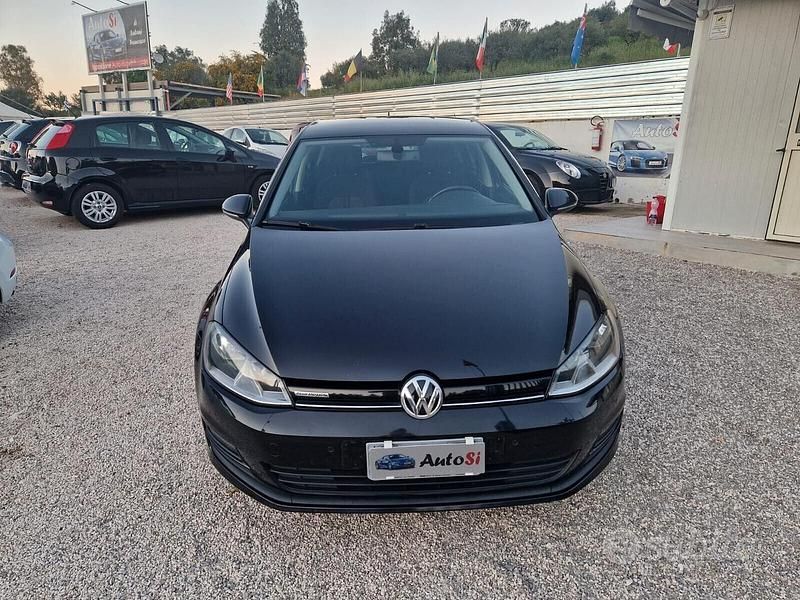 Usata VW Golf VII Highline 110 CV (80 kW) 2013 Nero Berlina