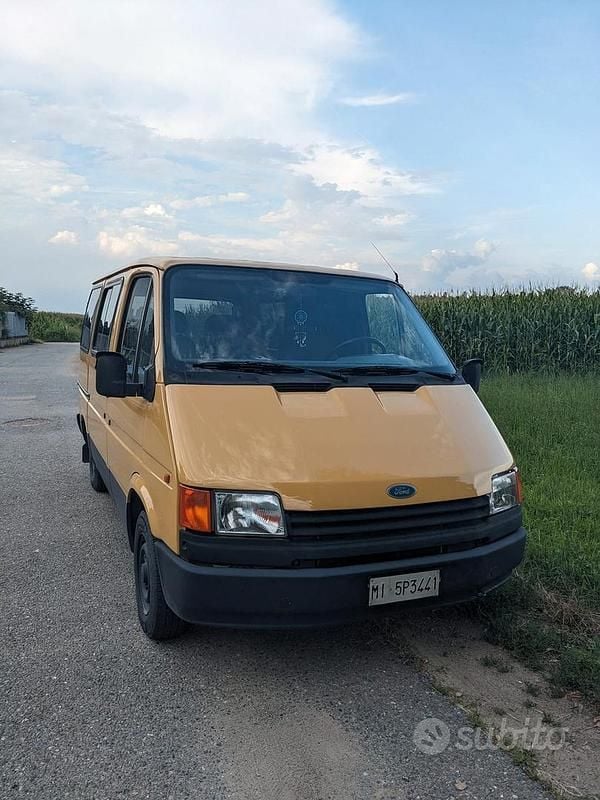 Usata Ford Transit 1990 Giallo Monovolume