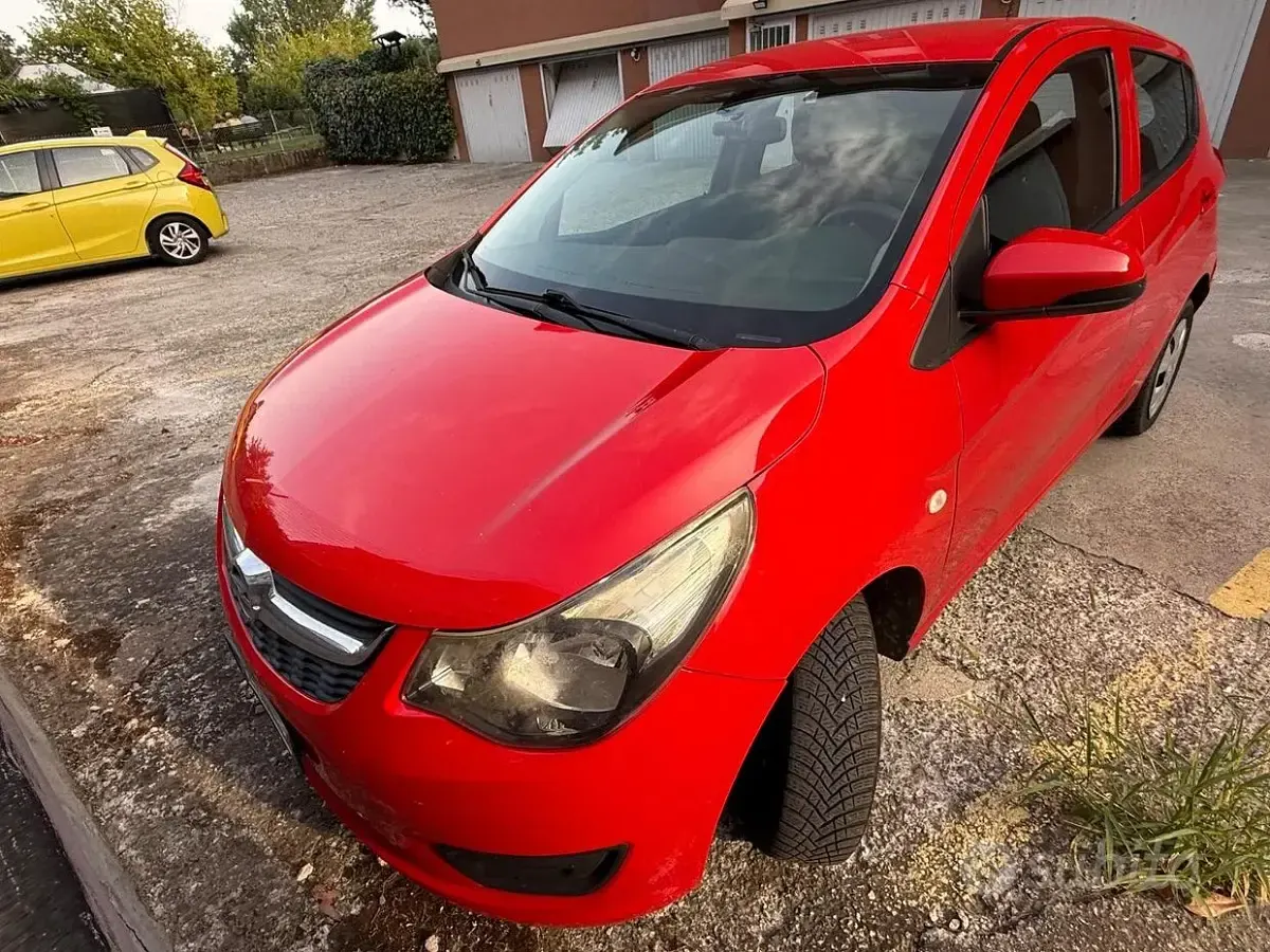 Usata Opel Karl 75 CV (55 kW) 2017 Rosso Utilitaria