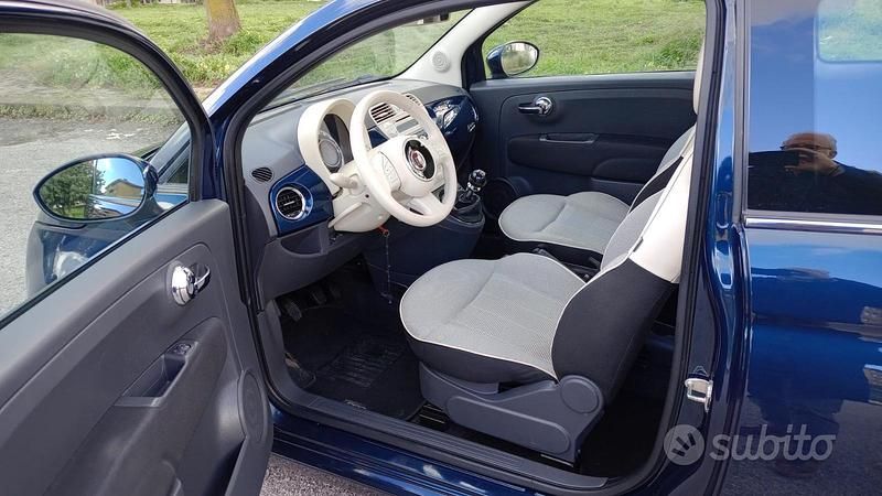 Usata Fiat 500 2015 Blu Utilitaria