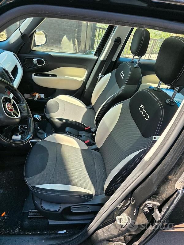 Usata Fiat 500L Trekking 95 CV (69 kW) 2017 Nero Monovolume