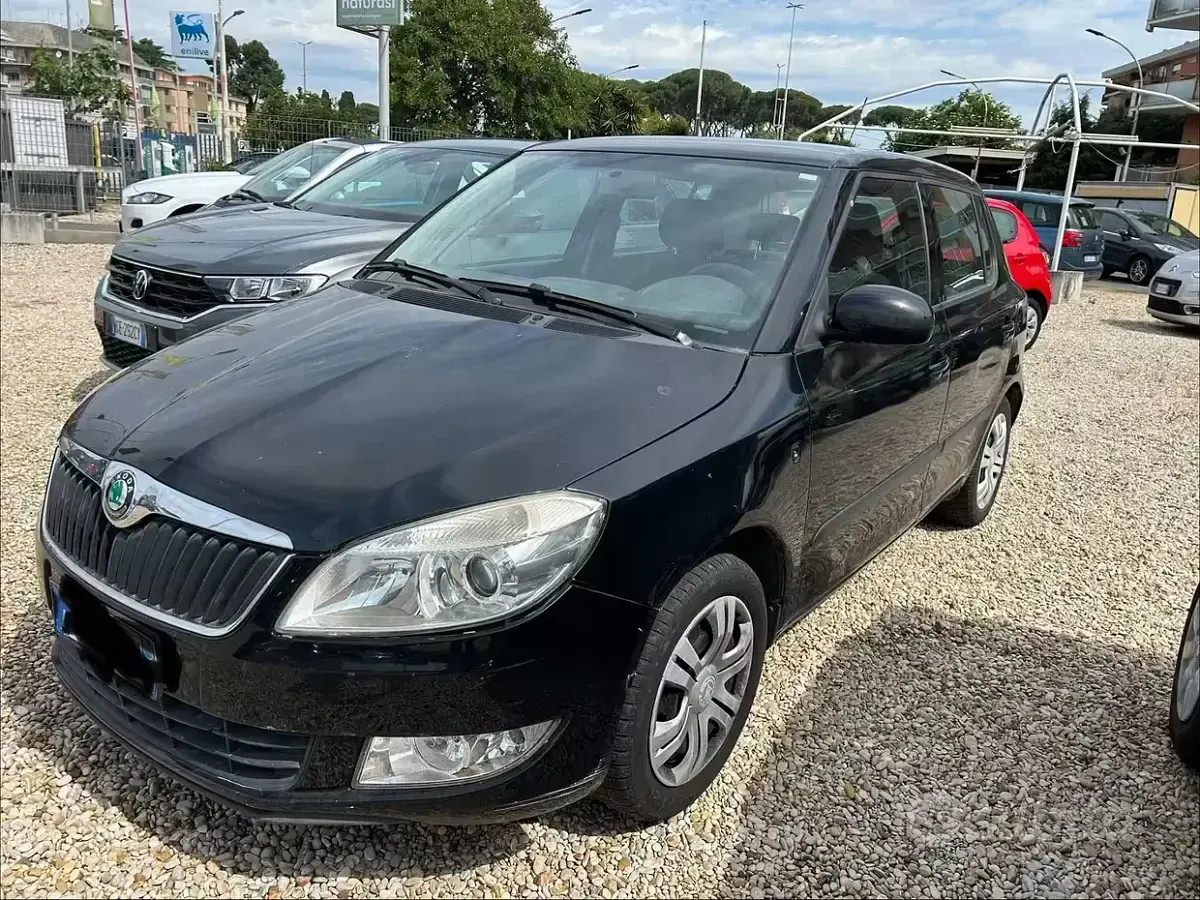 Usata Skoda Fabia Style 69 CV (50 kW) 2011 Nero Berlina