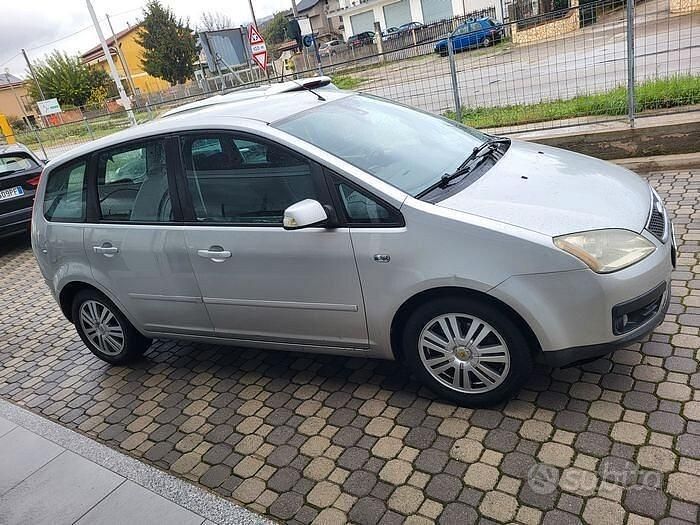 Usata Ford C-MAX Ghia 110 CV (80 kW) 2005 Grigio Monovolume