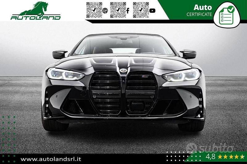 Usata BMW M4 Cabriolet Competition Edition 510 CV (375 kW) 2022 Nero Cabrio