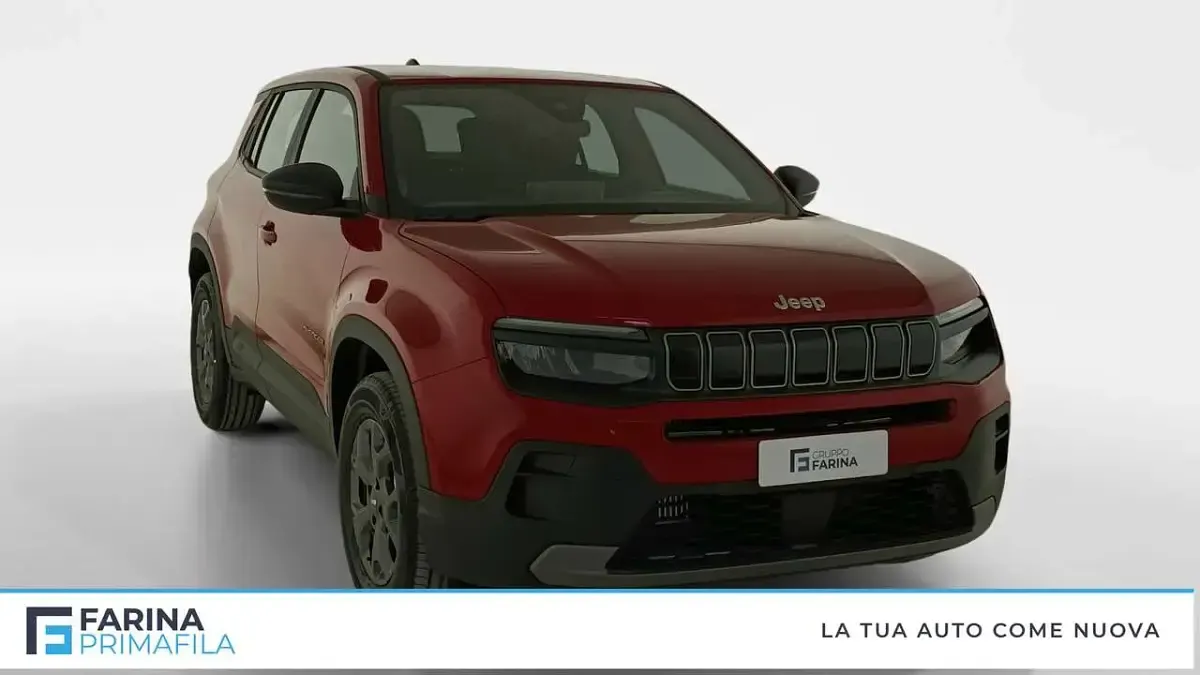 Nuova Jeep Avenger Longitude 101 CV (74 kW) 2026 Ruby SUV
