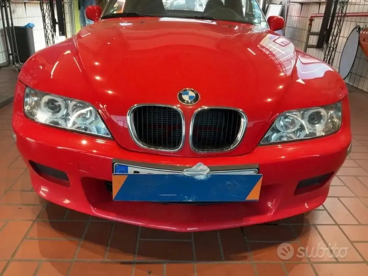Usata BMW Z3 118 CV (86 kW) 2000 Rosso Cabrio