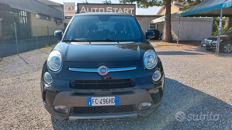 Usata Fiat 500L Lounge 85 CV (62 kW) 2015 Nero Monovolume