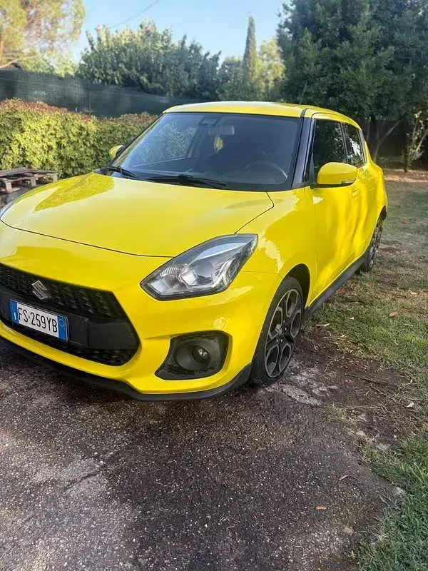 Usata Suzuki Swift Sport 140 CV (102 kW) 2018 Giallo Utilitaria