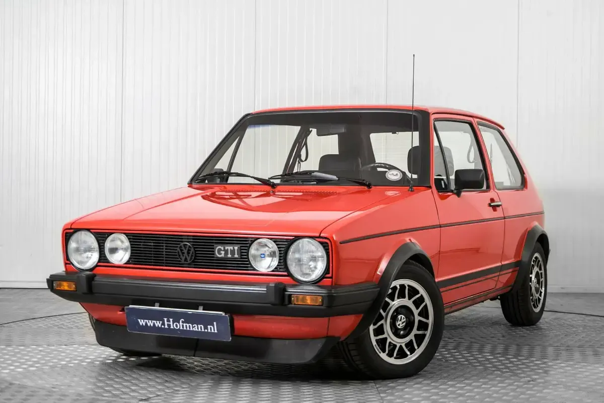 Usata VW Golf II 69 CV (50 kW) 1983 Rosso Utilitaria