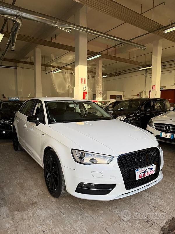 Usata Audi A3 Sport 110 CV (80 kW) 2016 Bianco Station wagon
