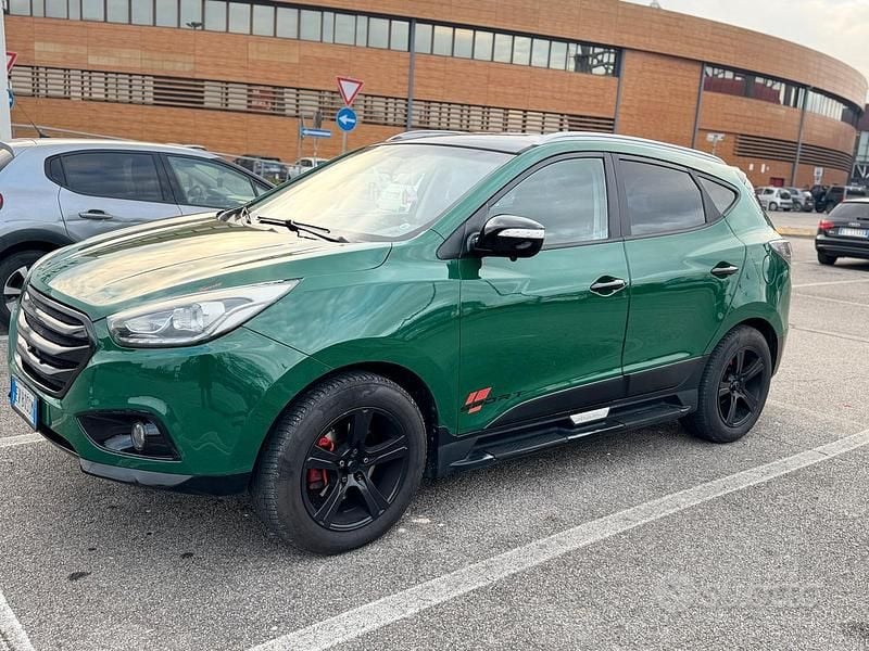 Usata Hyundai ix35 Xpossible 115 CV (84 kW) 2014 Verde SUV