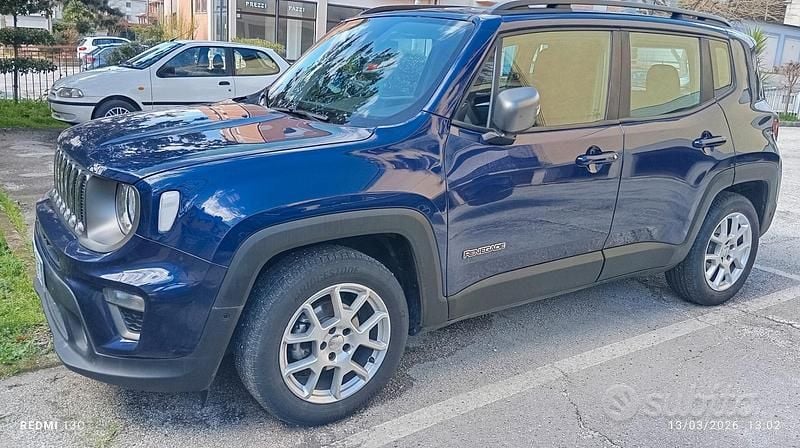 Usata Jeep Renegade Longitude 130 CV (95 kW) 2021 Blu SUV