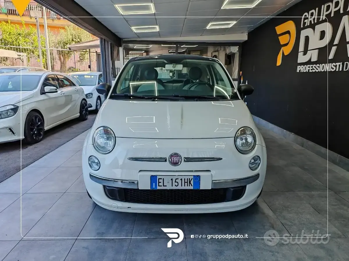 Usata Fiat 500 Lounge 69 CV (50 kW) 2012 Bianco SUV