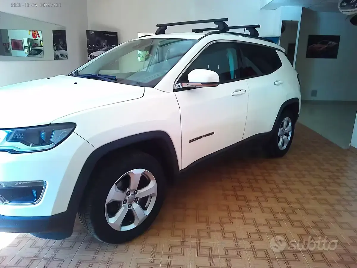 Usata Jeep Compass Longitude 140 CV (102 kW) 2017 Bianco SUV