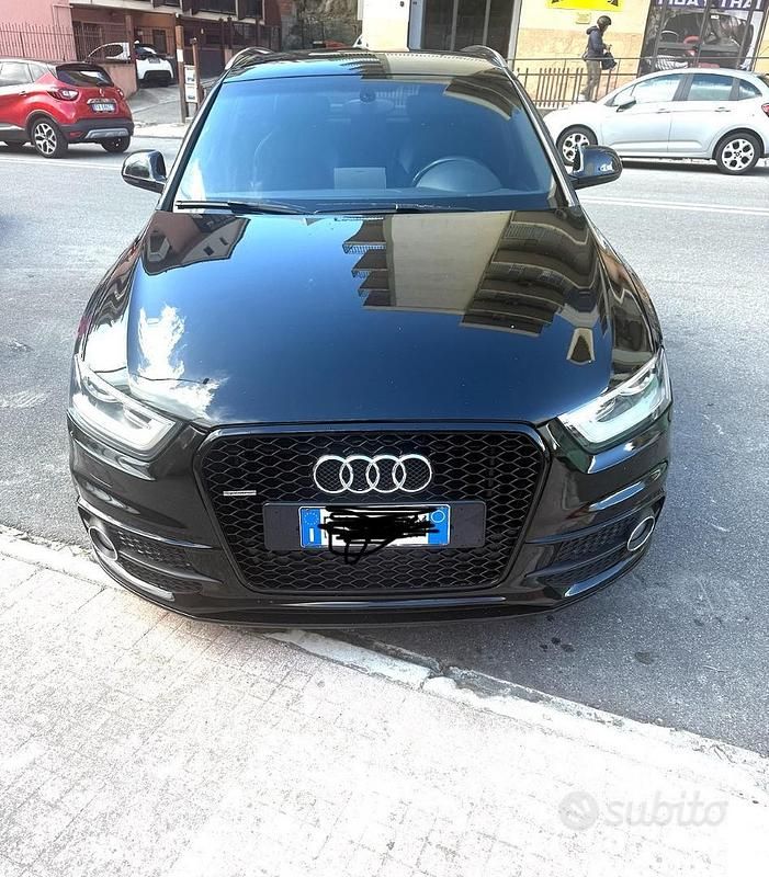 Nero Usata 2014 Audi Q3 S-Line SUV | 13.500 € (Buon prezzo) - Immagine 1/4