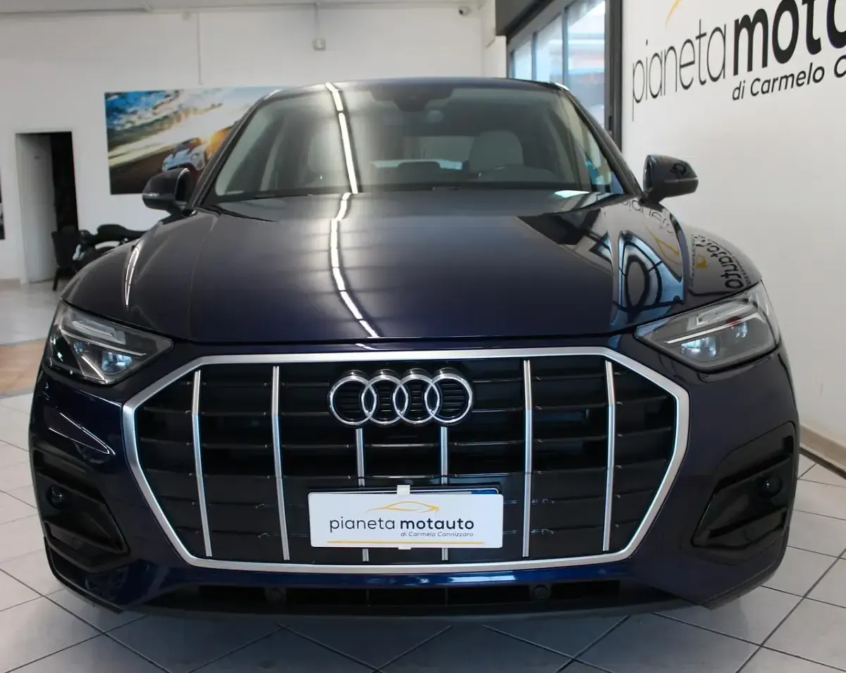 Usata Audi Q5 Advanced 203 CV (149 kW) 2022 Blu SUV