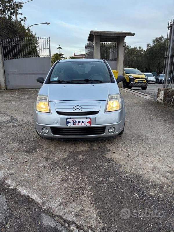 Usata Citroën C2 VTR Sport 70 CV (51 kW) 2005 Grigio Utilitaria