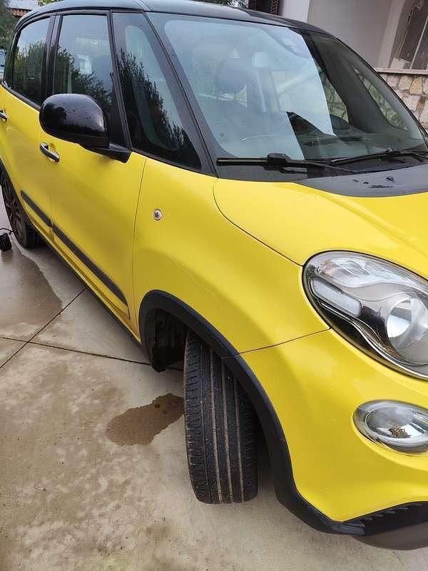 Usata Fiat 500L Cross 95 CV (69 kW) 2018 Giallo Monovolume