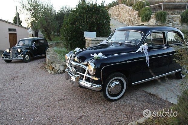 Usata Fiat 1400B 59 CV (43 kW) 1957 Blu Berlina